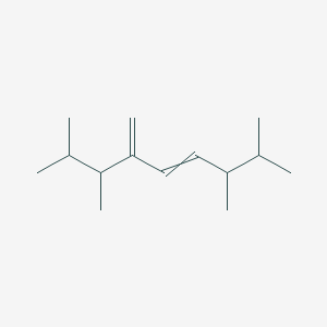 2,3,7,8-Tetramethyl-6-methylidenenon-4-ene