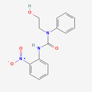 Urea, N-(2-hydroxyethyl)-N'-(2-nitrophenyl)-N-phenyl-