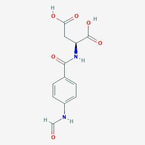 molecular formula C12H12N2O6 B14586736 N-(4-Formamidobenzoyl)-L-aspartic acid CAS No. 61137-27-7