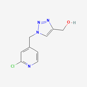 B1458674 (1-((2-chloropyridin-4-yl)methyl)-1H-1,2,3-triazol-4-yl)methanol CAS No. 1955514-20-1