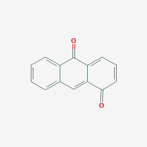 molecular formula C14H8O2 B14586785 Anthracene-1,10-dione CAS No. 61391-84-2