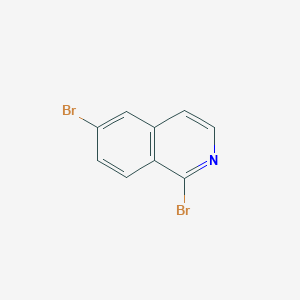 molecular formula C9H5Br2N B1458684 1,6-Dibromoisoquinoline CAS No. 1254514-00-5