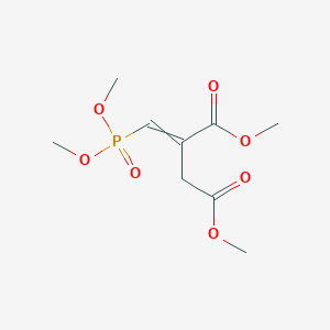 Dimethyl 2-[(dimethoxyphosphoryl)methylidene]butanedioate