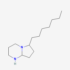 6-Heptyloctahydropyrrolo[1,2-a]pyrimidine