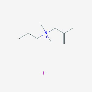 N,N,2-Trimethyl-N-propylprop-2-en-1-aminium iodide