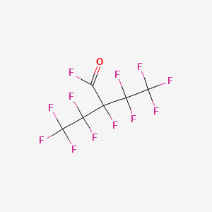 2,3,3,4,4,4-Hexafluoro-2-(pentafluoroethyl)butanoyl fluoride