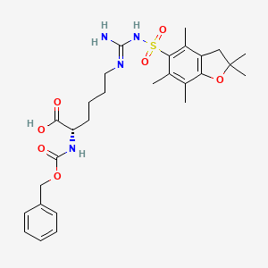 molecular formula C28H38N4O7S B1458708 Z-Homoarg(Pbf)-OH CAS No. 1313054-85-1