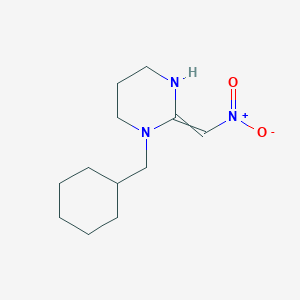 1-(Cyclohexylmethyl)-2-(nitromethylidene)hexahydropyrimidine