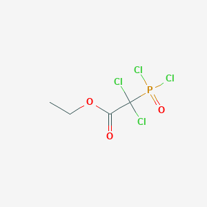 Ethyl dichloro(dichlorophosphoryl)acetate