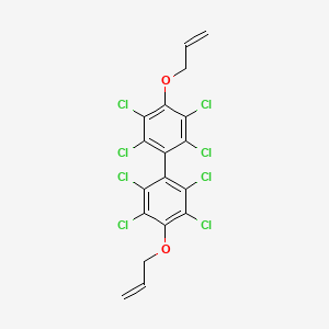 2,2',3,3',5,5',6,6'-Octachloro-4,4'-bis[(prop-2-en-1-yl)oxy]-1,1'-biphenyl