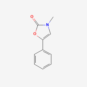 2(3H)-Oxazolone, 3-methyl-5-phenyl-