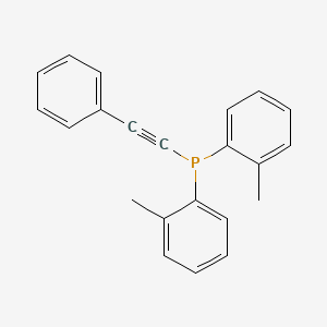 Bis(2-methylphenyl)(phenylethynyl)phosphane