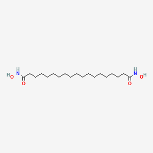 molecular formula C19H38N2O4 B14587187 N~1~,N~19~-Dihydroxynonadecanediamide CAS No. 61335-24-8