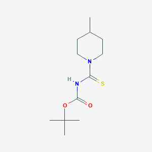 B1458722 N-Boc-4-methylpiperidinecarbothioamide CAS No. 951745-01-0