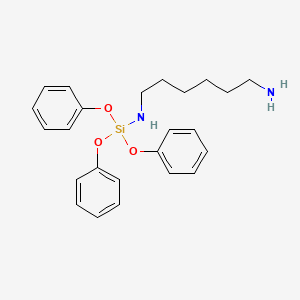 N~1~-(Triphenoxysilyl)hexane-1,6-diamine