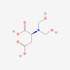 N,N-Bis(hydroxymethyl)-L-aspartic acid