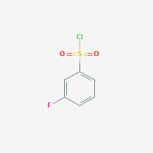 molecular formula C6H4ClFO2S B145873 3-Fluorobenzenesulfonyl chloride CAS No. 701-27-9