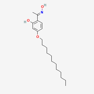 5-dodecoxy-2-[(E)-N-hydroxy-C-methylcarbonimidoyl]phenol