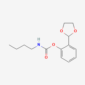 2-(1,3-Dioxolan-2-yl)phenyl butylcarbamate