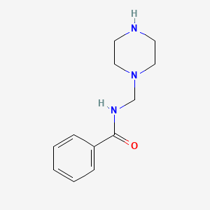 N-[(Piperazin-1-yl)methyl]benzamide