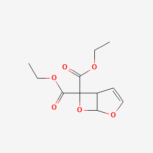 Diethyl 2,7-dioxabicyclo[3.2.0]hept-3-ene-6,6-dicarboxylate