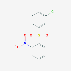 1-(3-Chlorobenzene-1-sulfonyl)-2-nitrobenzene