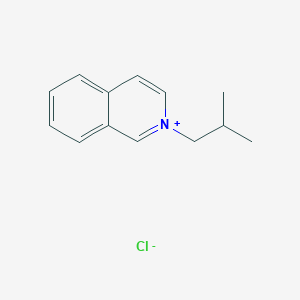 2-(2-Methylpropyl)isoquinolin-2-ium chloride