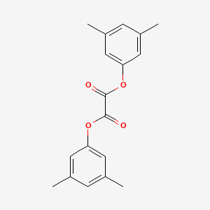 molecular formula C18H18O4 B14587649 Bis(3,5-dimethylphenyl) ethanedioate CAS No. 61417-95-6