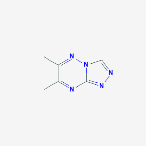 1,2,4-Triazolo[4,3-b][1,2,4]triazine, 6,7-dimethyl-