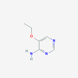 molecular formula C6H9N3O B1458779 5-Ethoxypyrimidin-4-amine CAS No. 1355074-03-1