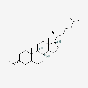 molecular formula C30H52 B14587832 3-(Propan-2-ylidene)cholestane CAS No. 61425-42-1