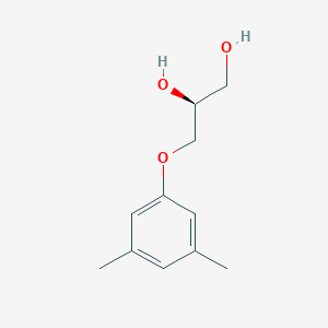 molecular formula C11H16O3 B14587867 (2S)-3-(3,5-Dimethylphenoxy)propane-1,2-diol CAS No. 61248-74-6