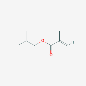 molecular formula C9H16O2 B145879 异丁酸异戊酯 CAS No. 7779-81-9