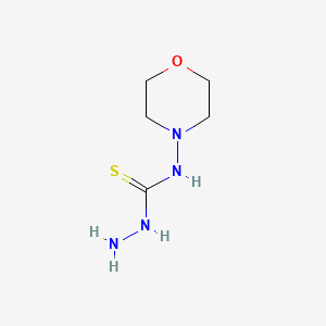 molecular formula C5H12N4OS B14587917 N-(Morpholin-4-yl)hydrazinecarbothioamide CAS No. 61100-82-1