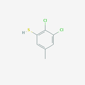 molecular formula C7H6Cl2S B1458794 2,3-Dichloro-5-methylthiophenol CAS No. 1803805-59-5