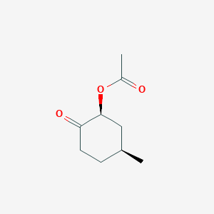 (1S,5S)-5-Methyl-2-oxocyclohexyl acetate