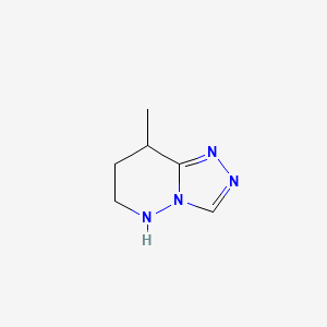 8-Methyl-5,6,7,8-tetrahydro[1,2,4]triazolo[4,3-b]pyridazine