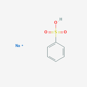 molecular formula C6H6NaO3S+ B145880 苯磺酸钠 CAS No. 515-42-4
