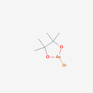 2-Bromo-4,4,5,5-tetramethyl-1,3,2-dioxarsolane