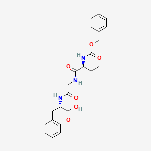 molecular formula C24H29N3O6 B1458801 Z-Val-Gly-Phe-OH CAS No. 138867-42-2
