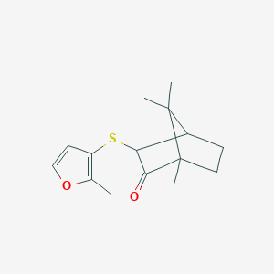 1,7,7-Trimethyl-3-[(2-methylfuran-3-yl)sulfanyl]bicyclo[2.2.1]heptan-2-one