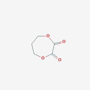 molecular formula C5H6O4 B14588100 1,4-Dioxepane-2,3-dione CAS No. 61252-92-4