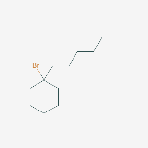 1-Bromo-1-hexylcyclohexane