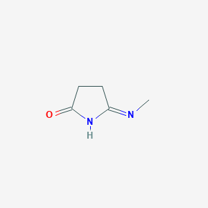 2H-Pyrrol-2-one, 3,4-dihydro-5-(methylamino)-