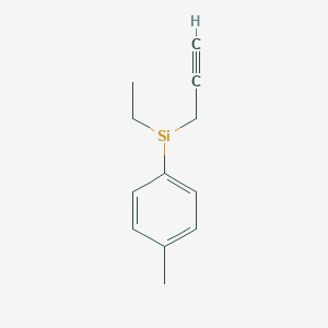 molecular formula C12H15Si B14588136 CID 78066222 