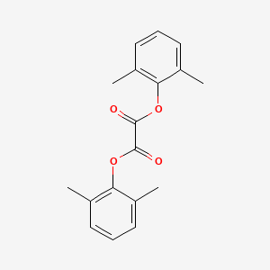 molecular formula C18H18O4 B14588154 Bis(2,6-dimethylphenyl) ethanedioate CAS No. 61417-94-5