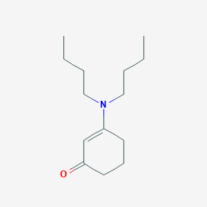 molecular formula C14H25NO B14588173 3-(Dibutylamino)cyclohex-2-EN-1-one CAS No. 61541-15-9