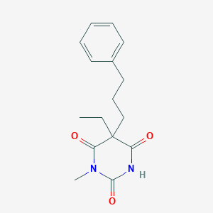 5-Ethyl-1-methyl-5-(3-phenylpropyl)pyrimidine-2,4,6(1H,3H,5H)-trione