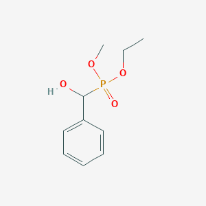 Ethyl methyl [hydroxy(phenyl)methyl]phosphonate