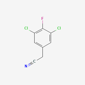 B1458839 3,5-Dichloro-4-fluorophenylacetonitrile CAS No. 1804421-31-5